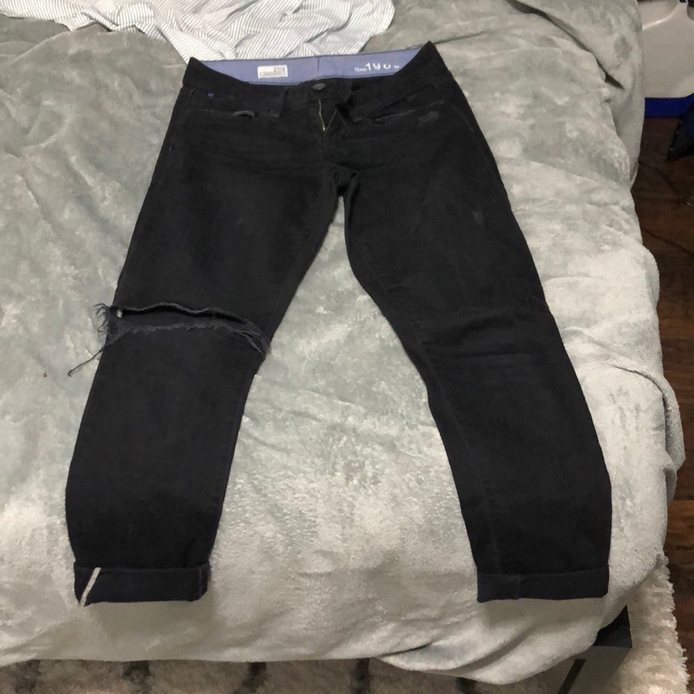GAP mid rise jeans